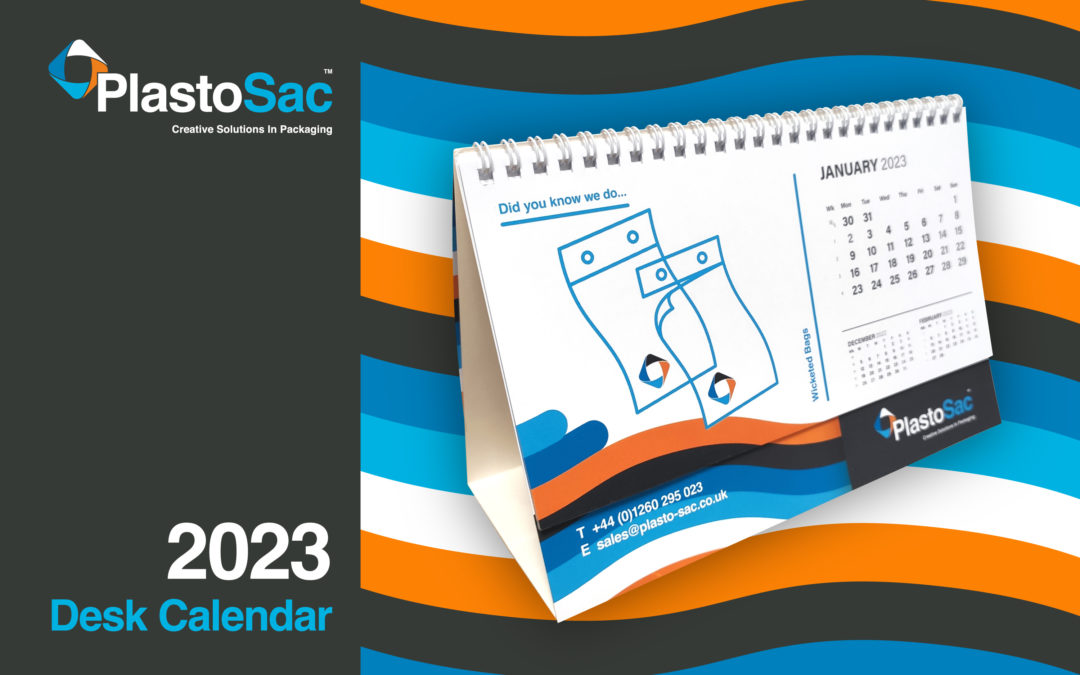 PlastoSac 2023 Desk Calendar